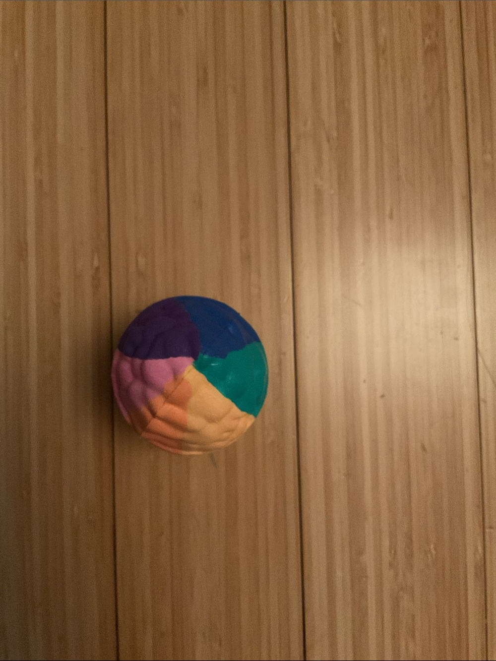 Hand painted, Colorful Rainbow slow rising squishy